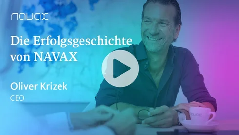 NAVAX CEO Oliver Krizek im Talk mit Leadersnet