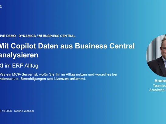 Demo I Mit Copilot Daten aus Business Central analysieren
