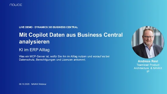 Demo I Mit Copilot Daten aus Business Central analysieren