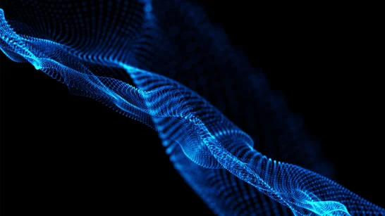 Eine Welle stellt Innovation dar